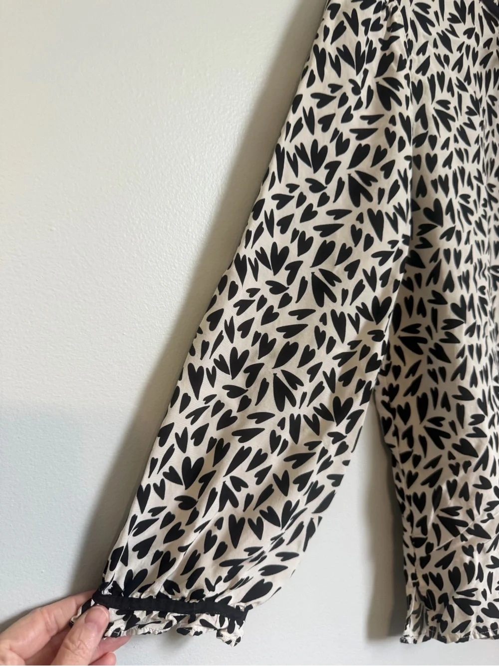 LOFT blouse black